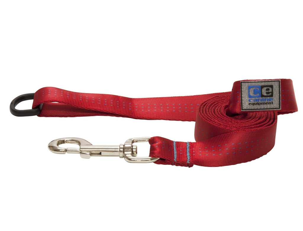 RC Pet Products Canine Equipment Technika Dog Traffic Leash, 1-Inch by 6-Feet, Red 1" Width - PawsPlanet Australia