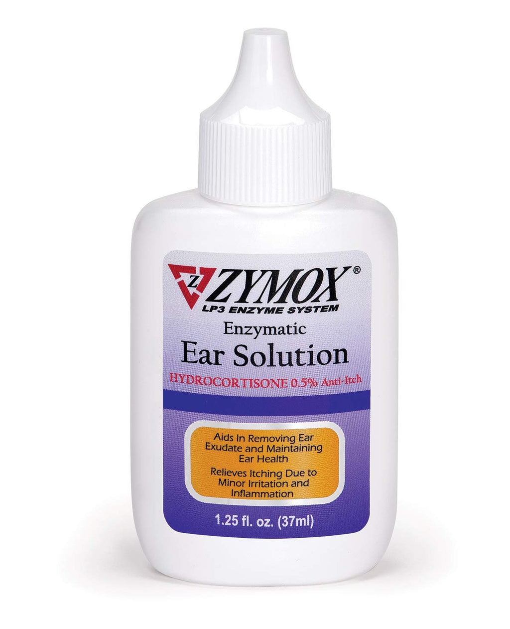 ZYMOX Enzymatic Ear Solution with 0.5-Percent Hydrocortisone, for Dog & Cat, 1.25 oz - PawsPlanet Australia