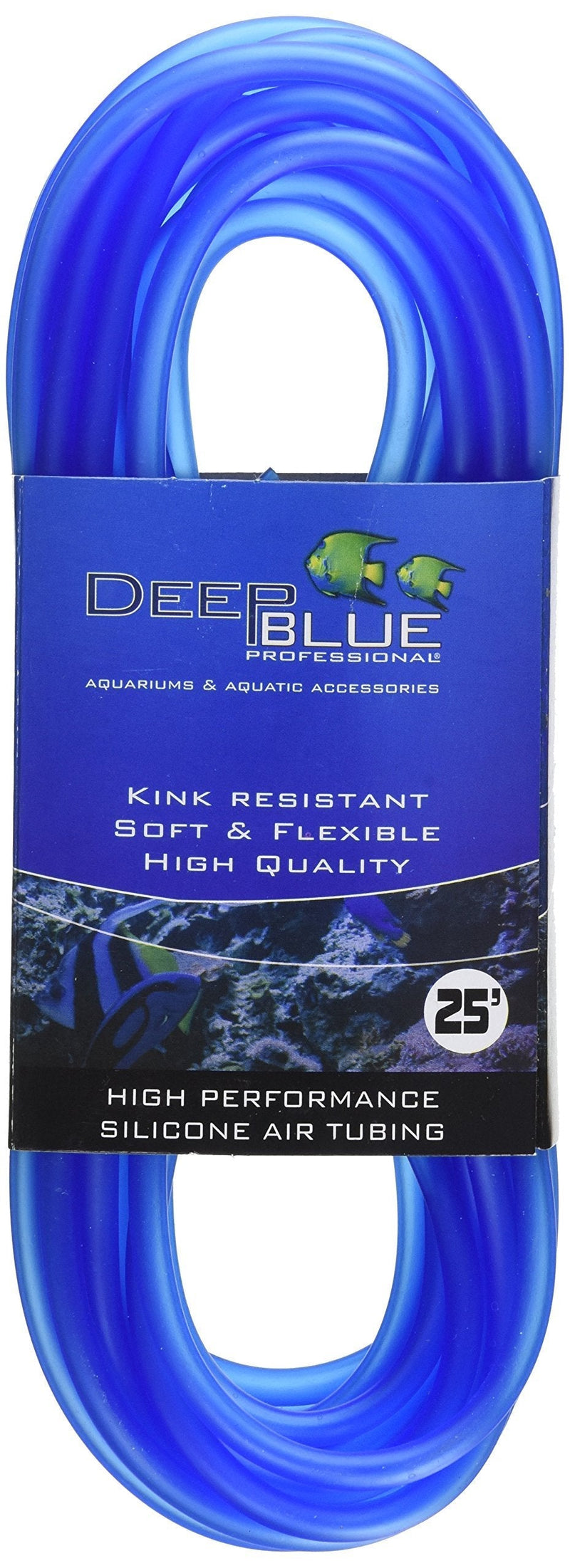 Deep Blue Professional ADB12296 Silicone Air Tubing for Aquarium, 25-Feet (Assorted Colors) - PawsPlanet Australia