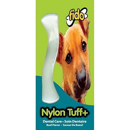 [Australia] - Fido Nylon Tuff Plus Dental Dog Bone, Beef Flavored Small 4-3/8" 