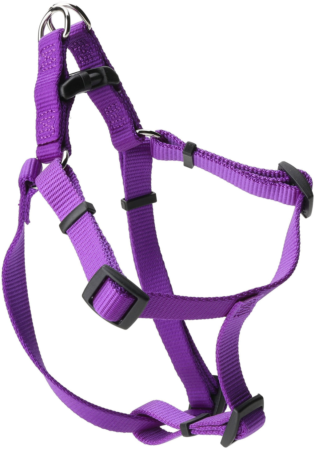 [Australia] - Coastal Pet Products DCP6445PUR Nylon Comfort Wrap Adjustable Dog Harness, 5/8-Inch, Purple 