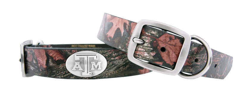 [Australia] - Zeppelin Products, Inc. - Pets Zep-Pro Camo Leather Concho Pet Collar, Texas AandM Aggies xl 