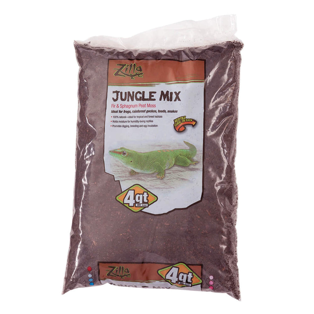 Zilla Jungle Mix 4-Quart Standard Packaging - PawsPlanet Australia