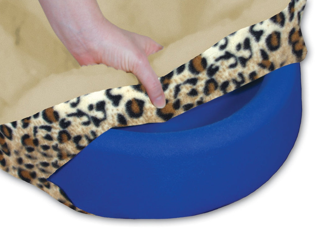 [Australia] - Gel-Pedic Toy Lush Leopard Pet Bed Cover 
