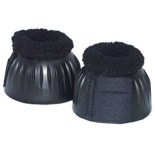 [Australia] - Intrepid International Fleece Top Bell Boots Large Black 