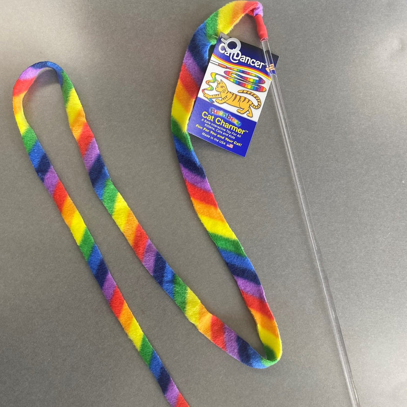 Rainbow Cat Charmer, Durable and Safe, 1 Count - PawsPlanet Australia