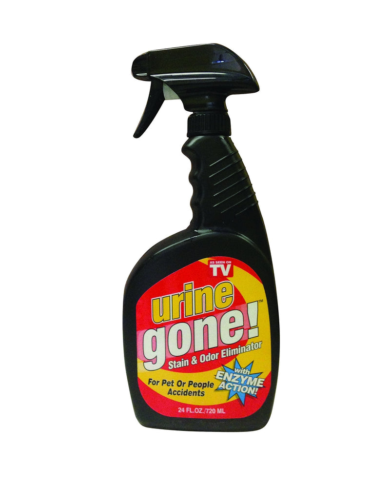 [Australia] - Urine Gone, S Stain & Odor Eliminator: Professional Strength Fast-Acting Enzyme-Based Solution, Instantly Penetrates and Neutralizes into the Fibers of a Carpet, Stops Pets from Remarking, 24 oz 