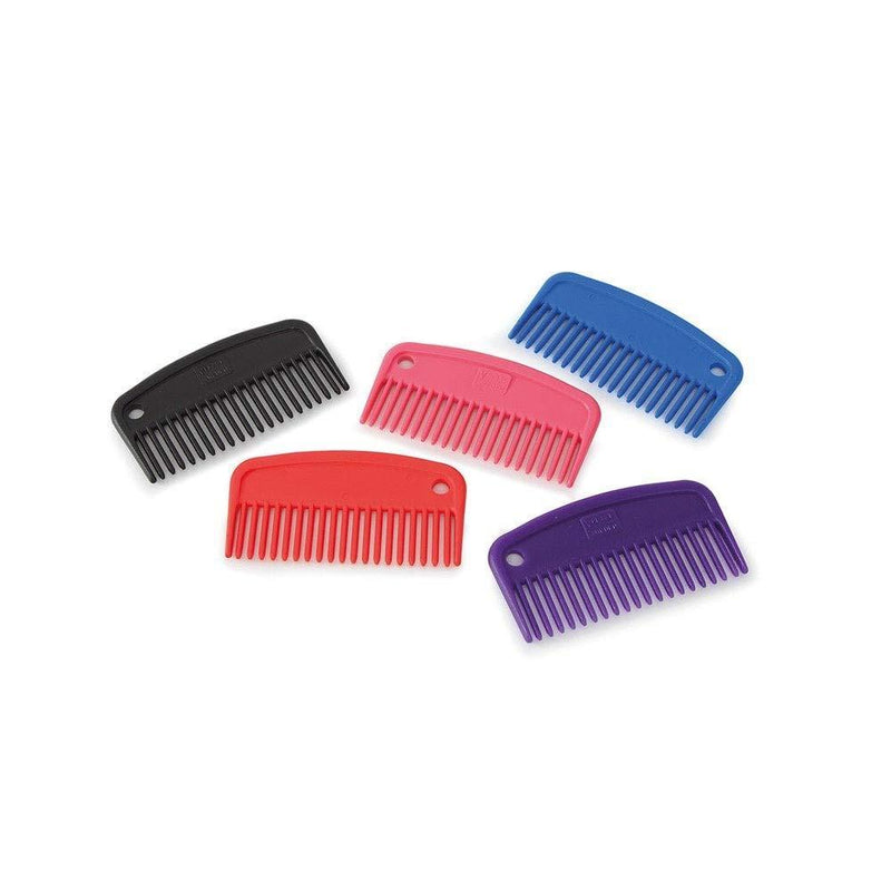 Shires Equestrian - Shires Large Plastic Mane Comb - Hotpink - Size: Onesize PINK One Size - PawsPlanet Australia