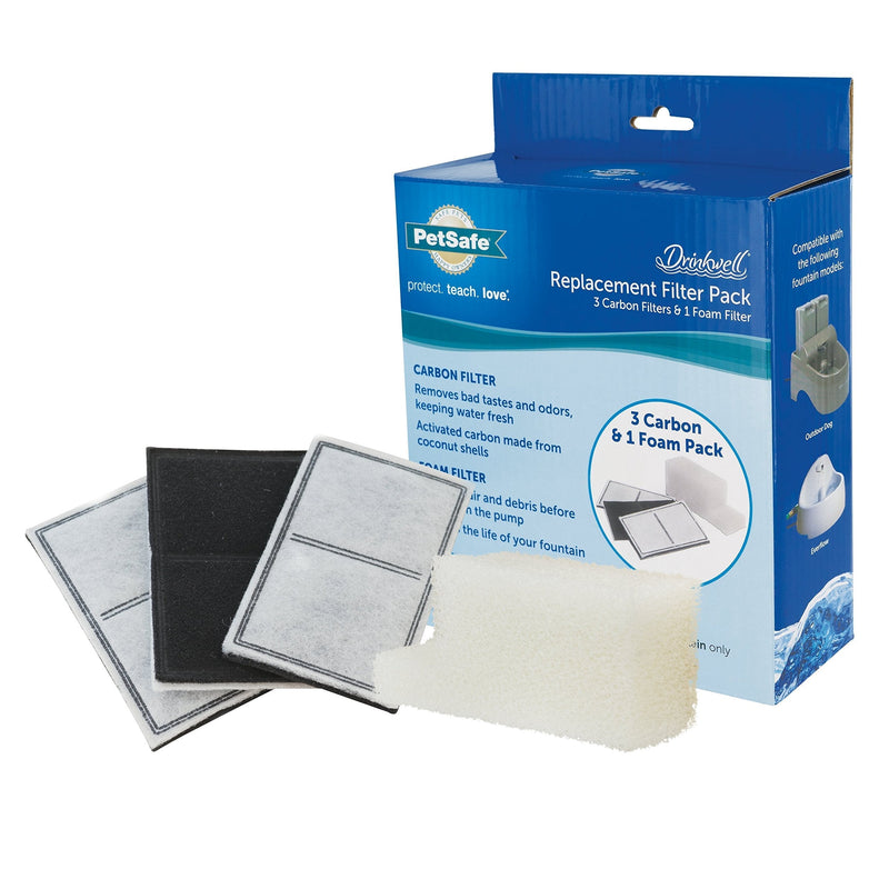 [Australia] - PetSafe Drinkwell Outdoor Dog And Cat Water Fountain Replacement Filter Kit 