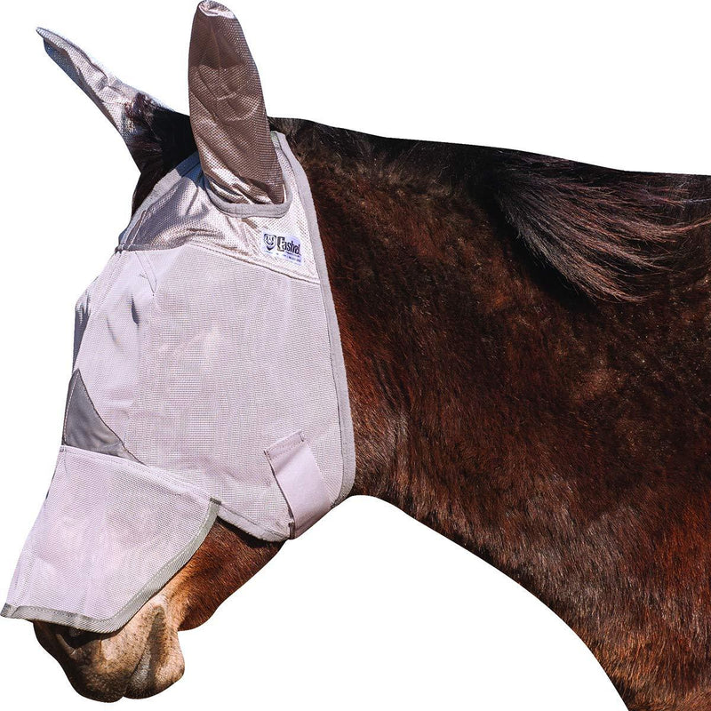 Cashel Crusader Standard Mule Donkey Fly Mask with Long Nose and Ears Horse - PawsPlanet Australia