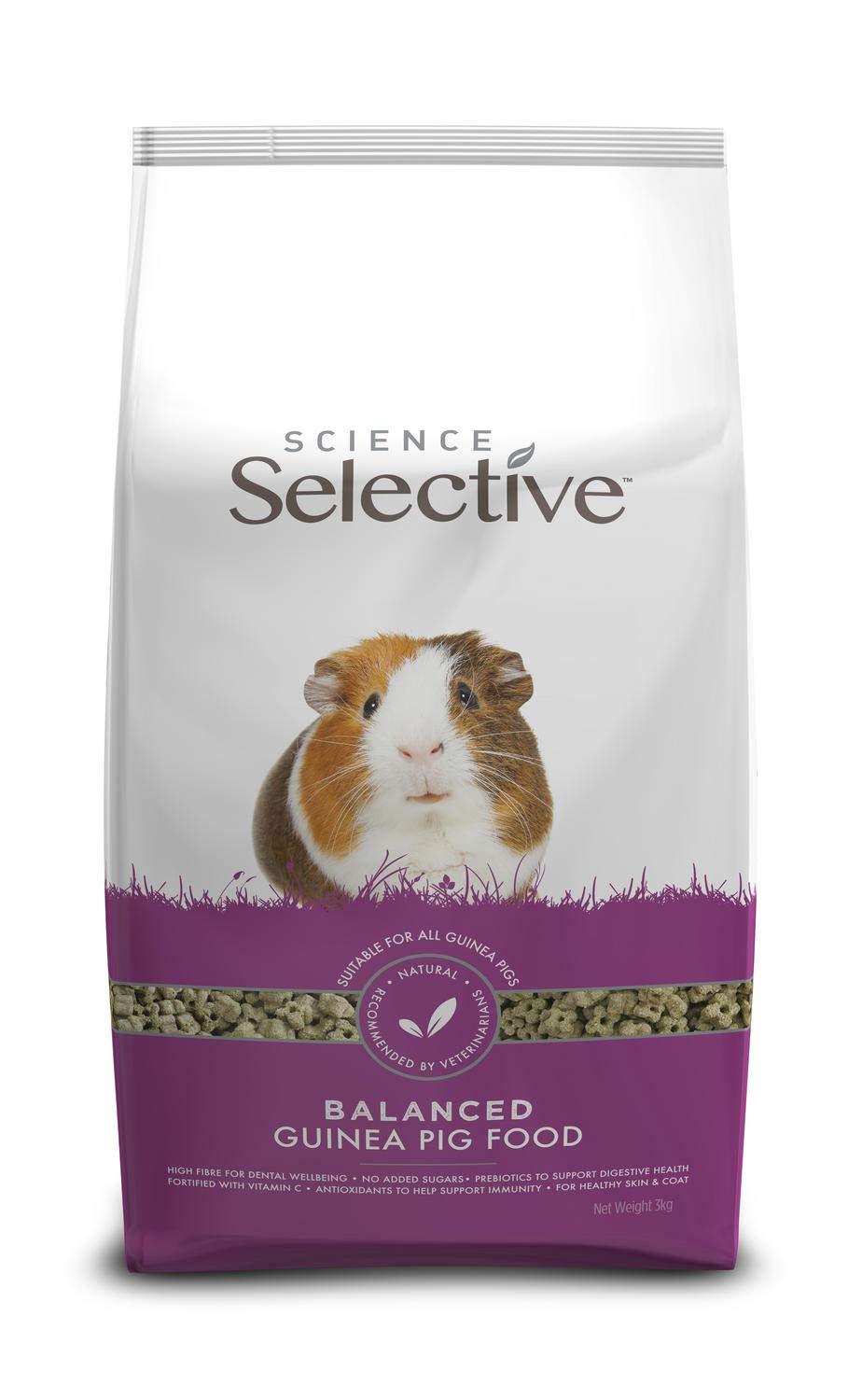 Supreme Science Selective Guinea Pig Food 3kg 3 kg (Pack of 1) - PawsPlanet Australia