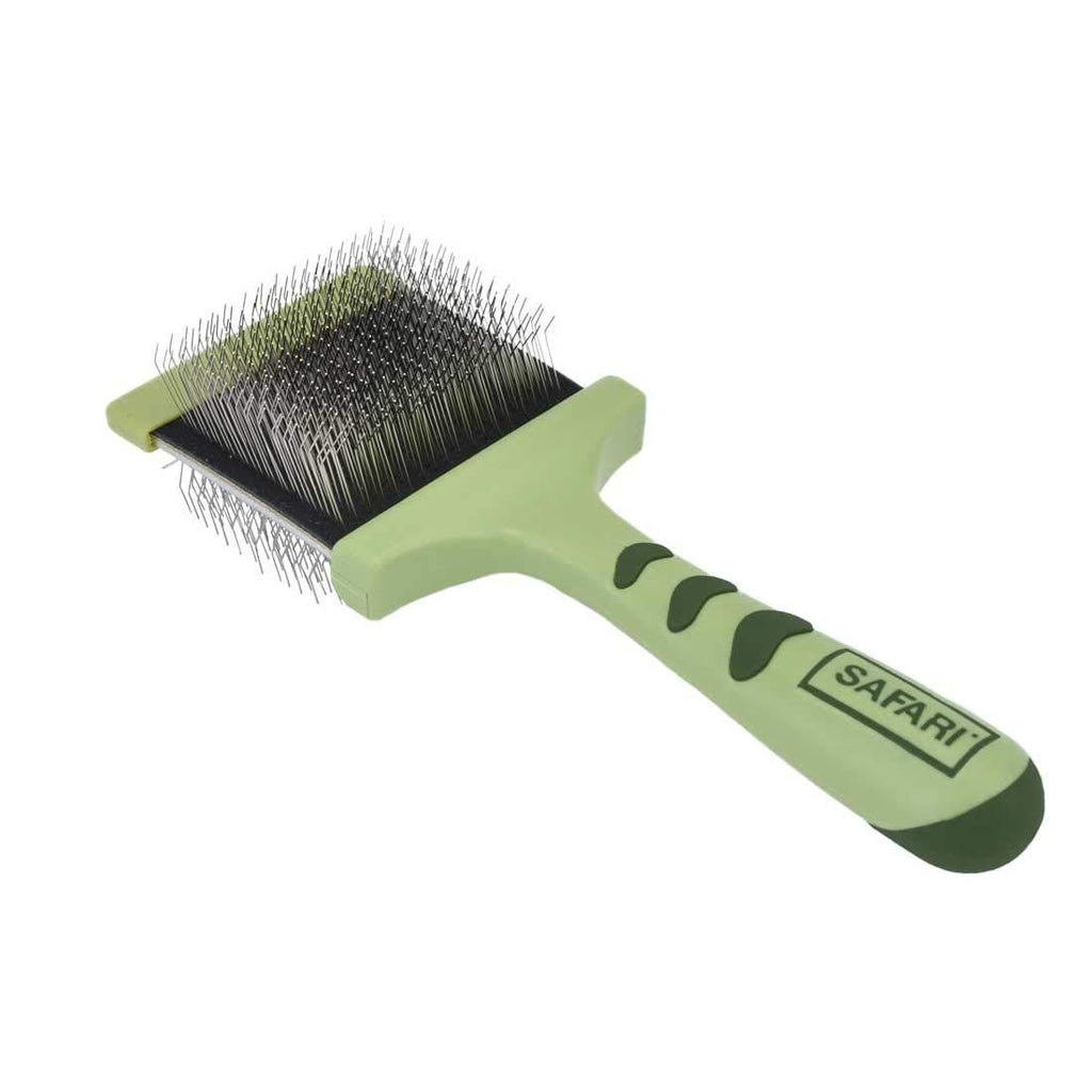 [Australia] - Safari Flexible Slicker Brush for Dogs (Small), Pet Supplies for Dogs, Dog Brushes for Dog Grooming, Dog Gifts, Dog Accessories, Dog Supplies 