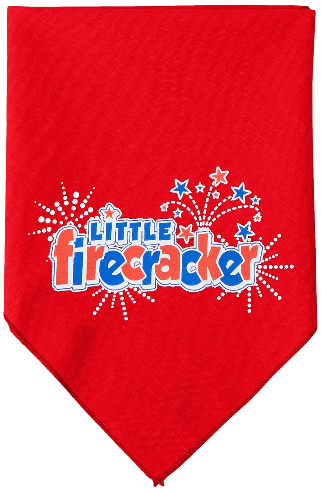 [Australia] - Screen Print Dog Pet Puppy Bandanas Small Red 