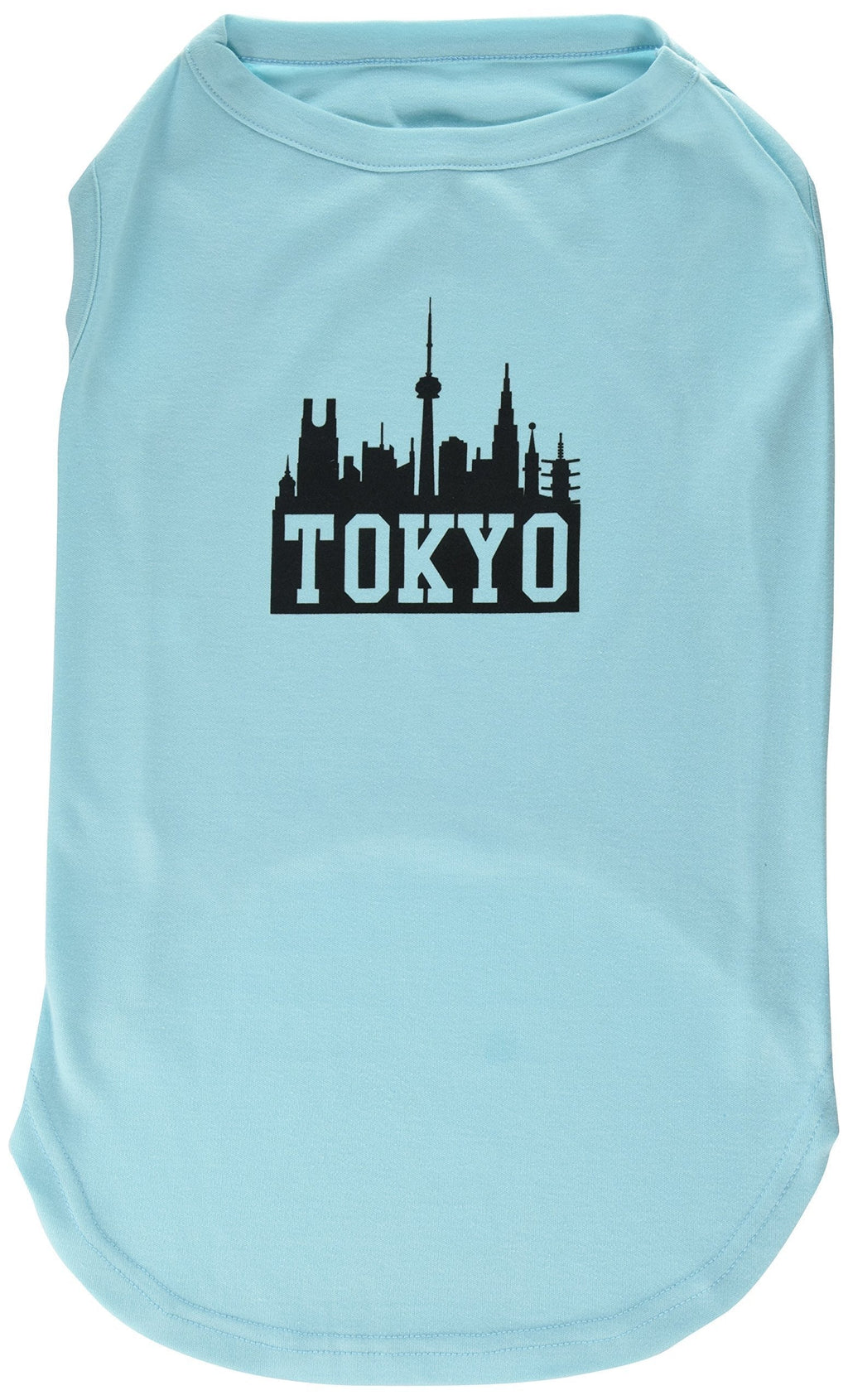 [Australia] - Mirage Pet Products 20-Inch Tokyo Skyline Screen Print Shirt for Pets, 3X-Large, Aqua 