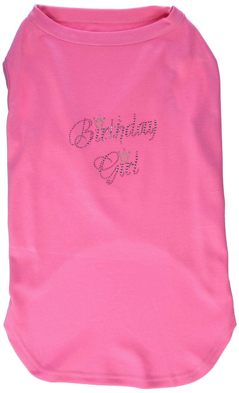 Mirage Pet Products 20-Inch Birthday Girl Rhinestone Print Shirt for Pets, 3X-Large, Bright Pink - PawsPlanet Australia