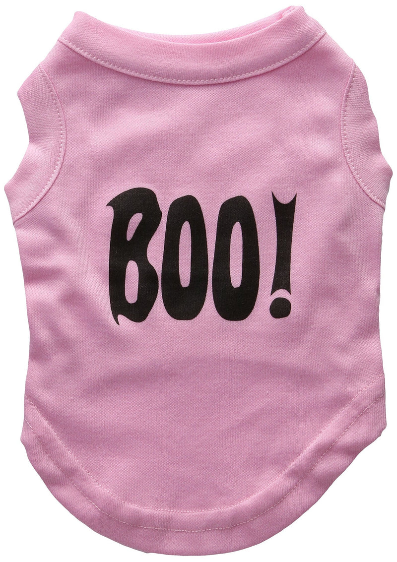 [Australia] - Mirage Pet Products BOO! Screen Print Shirts Light Pink Sm (10) 