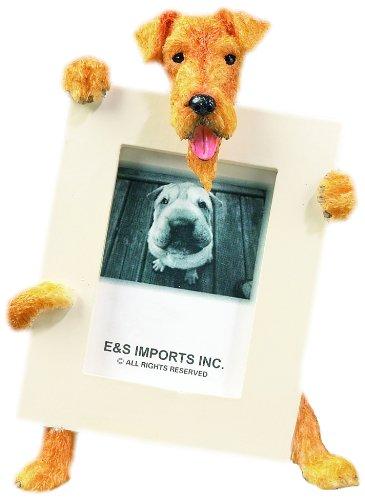 [Australia] - Airedale Terrier Dog 2 1/2 x3 1/2 Photo Frame by E&S 