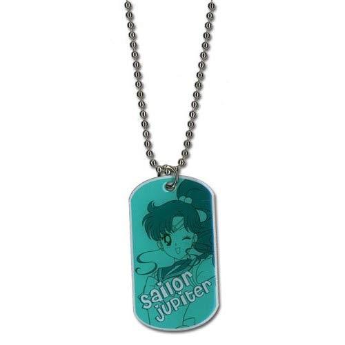 Sailor Moon Sailor Jupiter Dog Tag Necklace - PawsPlanet Australia