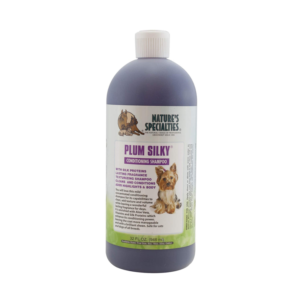 [Australia] - Nature's Specialties Plum Silky Pet Shampoo for Dogs and Cats 32oz 