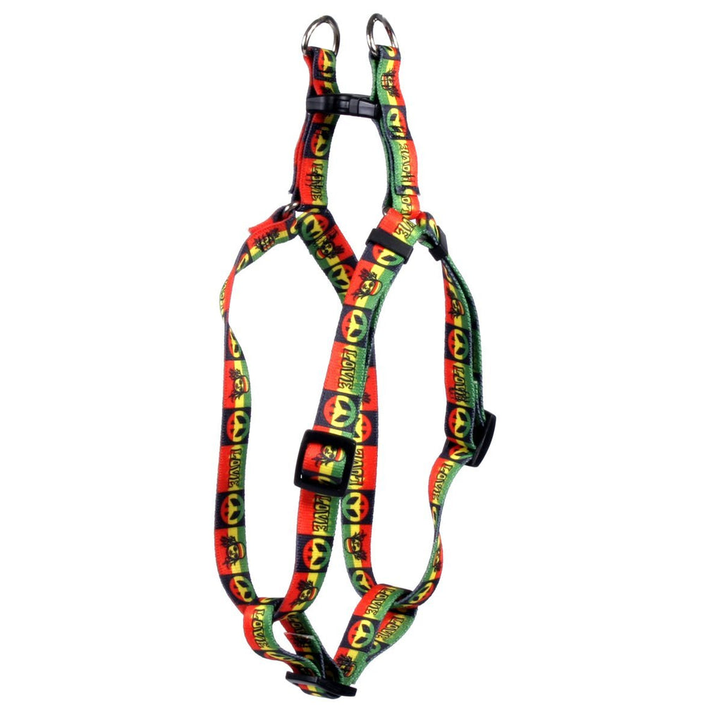 [Australia] - Yellow Dog Design Step-In Harness, Medium Rasta 