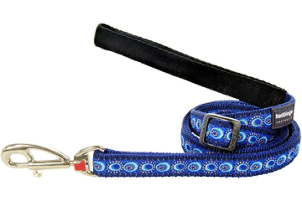 [Australia] - Red Dingo Designer Dog Lead, Large Cosmos Dark Blue 