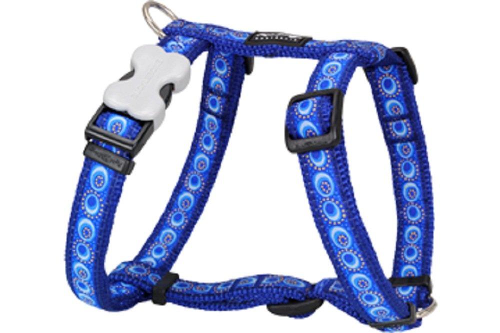 [Australia] - Red Dingo Designer Dog Harness, Small Cosmos Dark Blue 