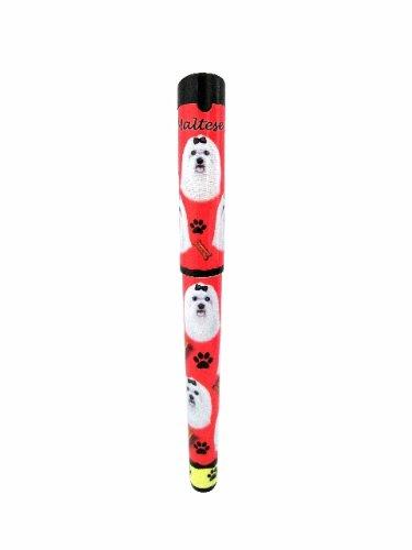 [Australia] - E&S Pets Maltese Pen Easy Glide Gel Pen, Refillable with A Perfect Grip, Great for Everyday Use, Perfect Maltese Gifts for Any Occasion 