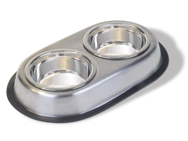 [Australia] - Van Ness Stainless Steel Large Double Dish, 64 Ounce 