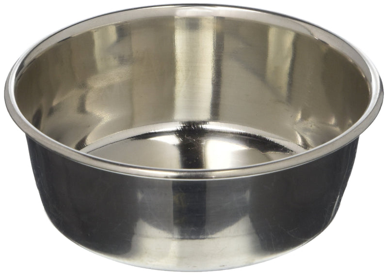 [Australia] - Van Ness Stainless Steel Cat Dish, 8 Ounce 