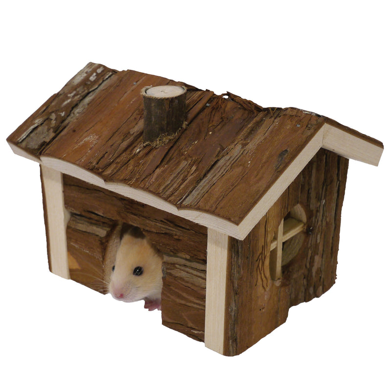 Rosewood Small Animal Activity Toy forest Cabin Boredom Breaker 1 One size - PawsPlanet Australia