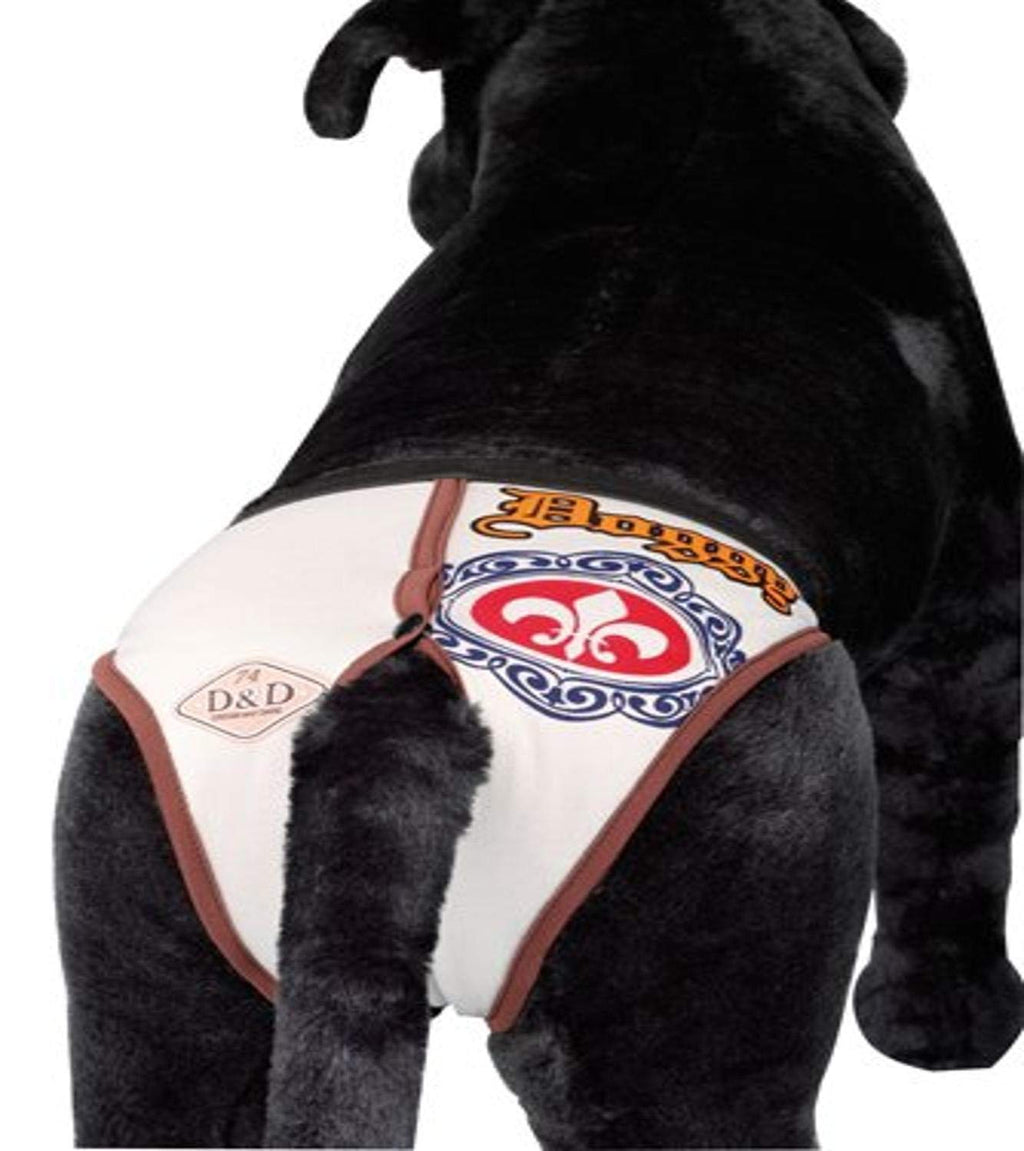[Australia] - D&D Dog Pants Doggy with 4-Sanitary Pads, 16-23cm 