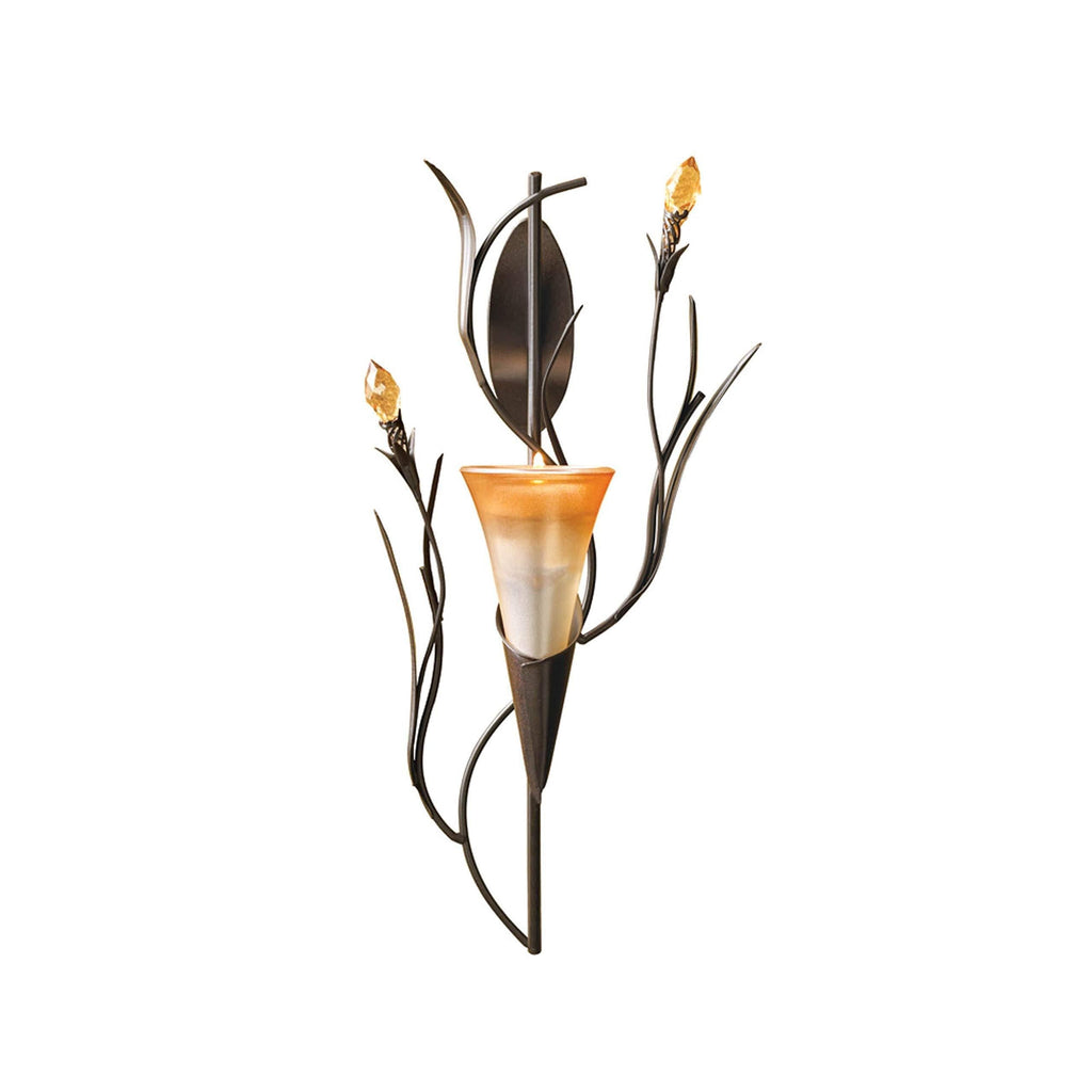 Dawn Lily Candle Wall Sconce 12.5" Tall - PawsPlanet Australia
