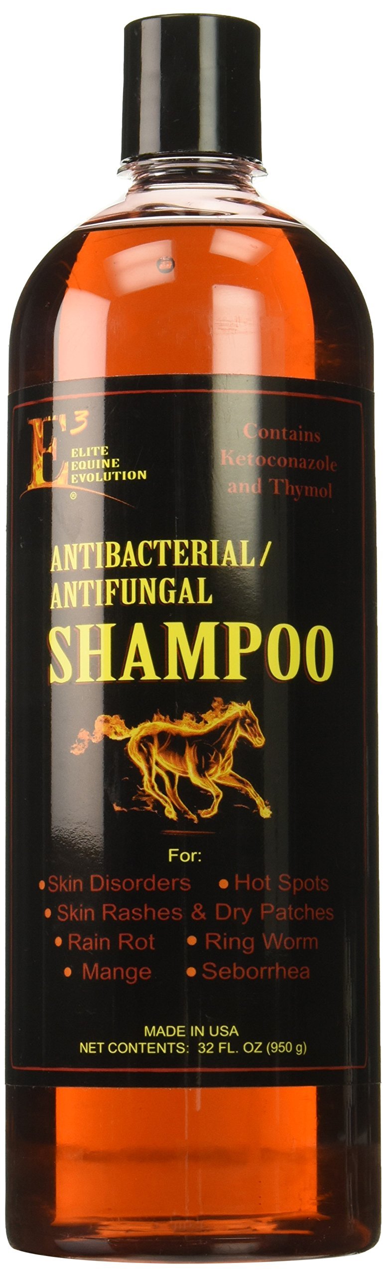 [Australia] - E3 Elite Grooming Products Antibacterial/Antifungal Shampoo for Pets, 32 oz. 