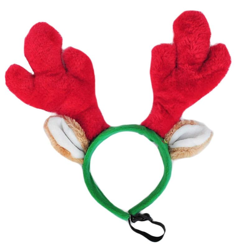 ZippyPaws - Antlers Dog Accessory, Holiday Headband Large - PawsPlanet Australia