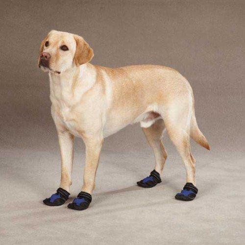 [Australia] - Casual Canine X-Treme Weather Pet Boots - Blue Medium 