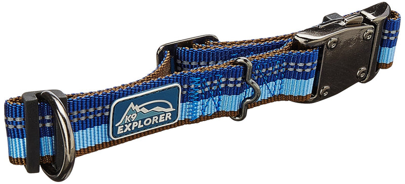 [Australia] - Coastal Pet K9 Explorer Reflective Adjustable Dog Collar S/M, 12" To 18" by 1", Sapphire Color (1-Unit) 