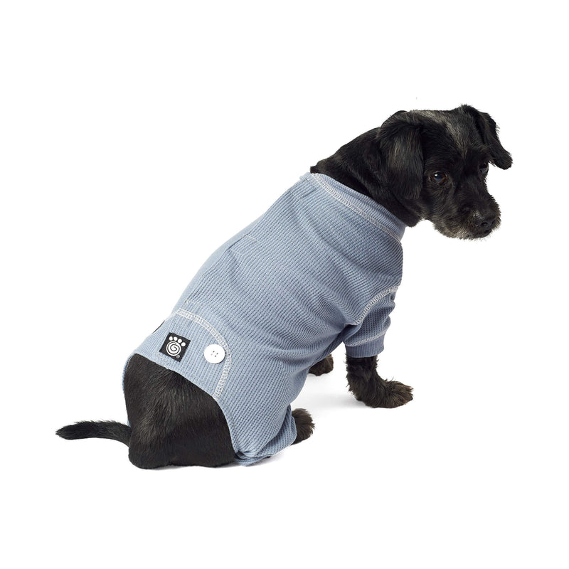 Cozy Thermal Dog Pajamas Small Blue - PawsPlanet Australia
