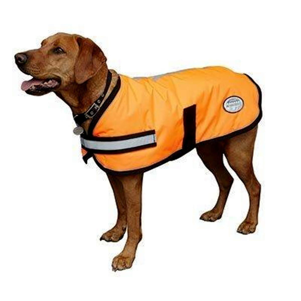 [Australia] - Weatherbeeta Comfitec Reflective Parka 300D Dog Coat 28" Orange 