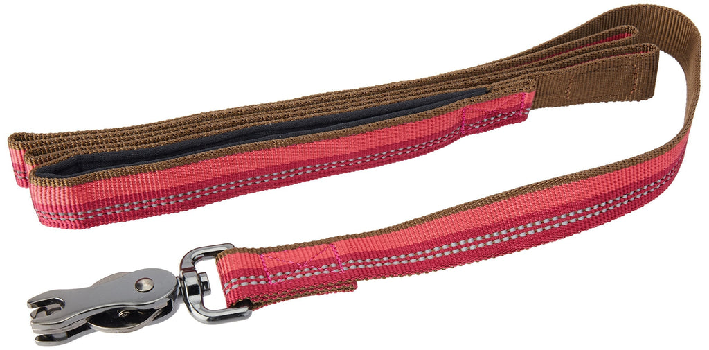 [Australia] - Coastal Pet K9 Explorer Reflective Dog Leash with Scissor Snap, 6-Feet Long Berry 