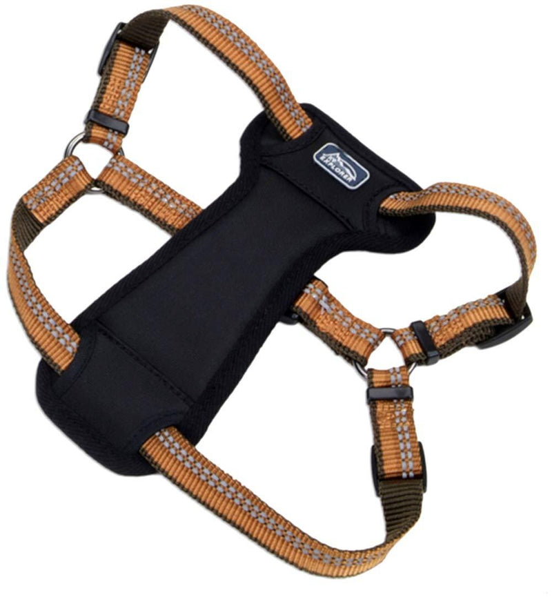 [Australia] - Coastal Pet K9 Explorer Reflective Dog Harness 20"-30" girth Orange 