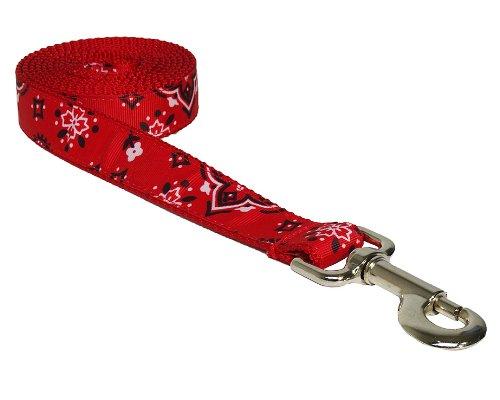 [Australia] - Sassy Dog Wear Dog Leash Medium Red 