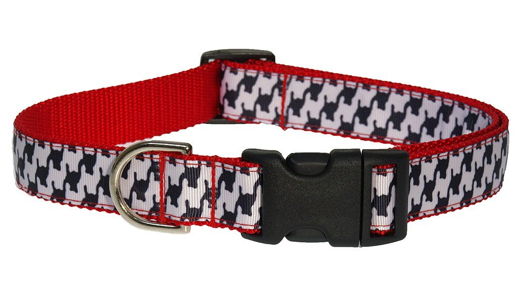 [Australia] - Sassy Dog Wear Adjustable Dog Collar s White 