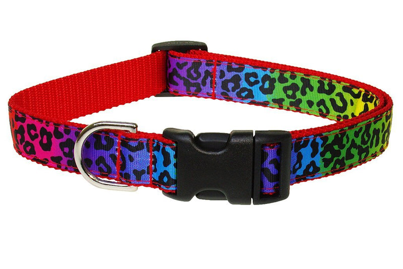 [Australia] - Sassy Dog Wear Adjustable Dog Collar s Rainbow 