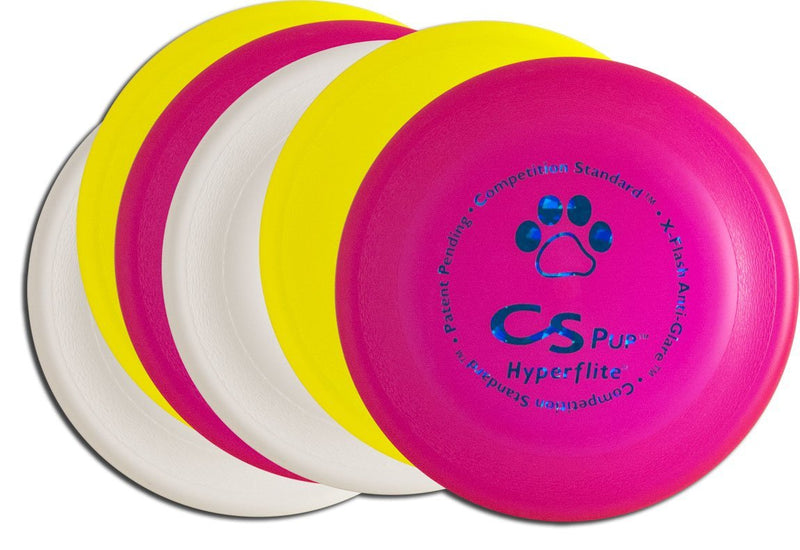 Hyperflite K-10 Pup Competition Standard Dog Disc - Assorted Colors 2 Pack - PawsPlanet Australia