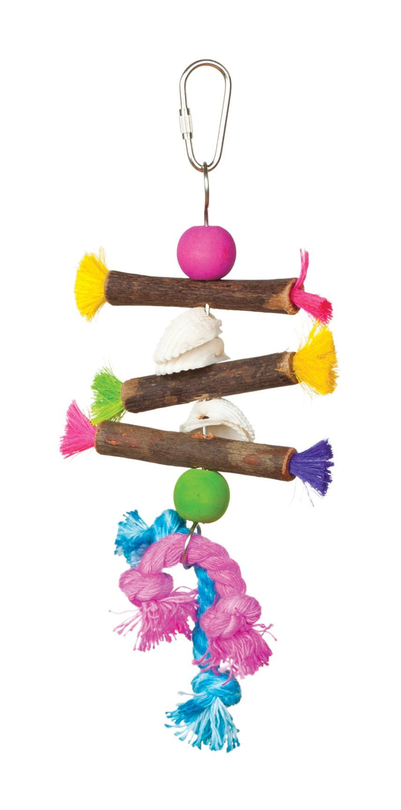 [Australia] - Prevue Hendryx 62505 Tropical Teasers Shells and Sticks Bird Toy 