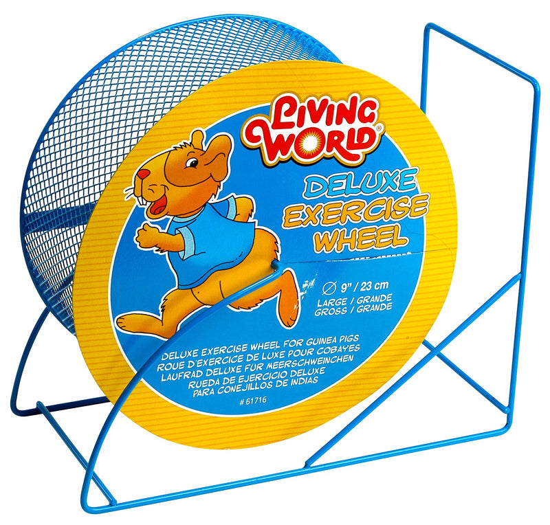 Living World Deluxe 61716 Metal Hamster Wheel for Small Animals Diameter 23 cm - PawsPlanet Australia