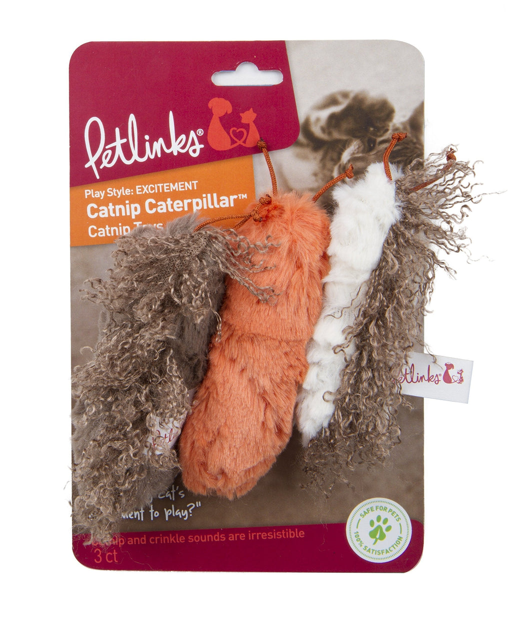 [Australia] - Petlinks All Natural Catnip Cat Toys Catnip Caterpillars 