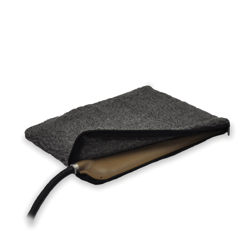 [Australia] - K&H Pet Products Small Animal Heated Pad Deluxe Replacement Cover Gray 9" x 12" (Heated Pad Sold Separately) 