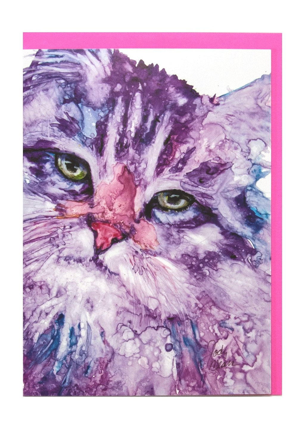 [Australia] - Rainbow Card Company Caustic Cats Greeting Card -Maximus Cactus 