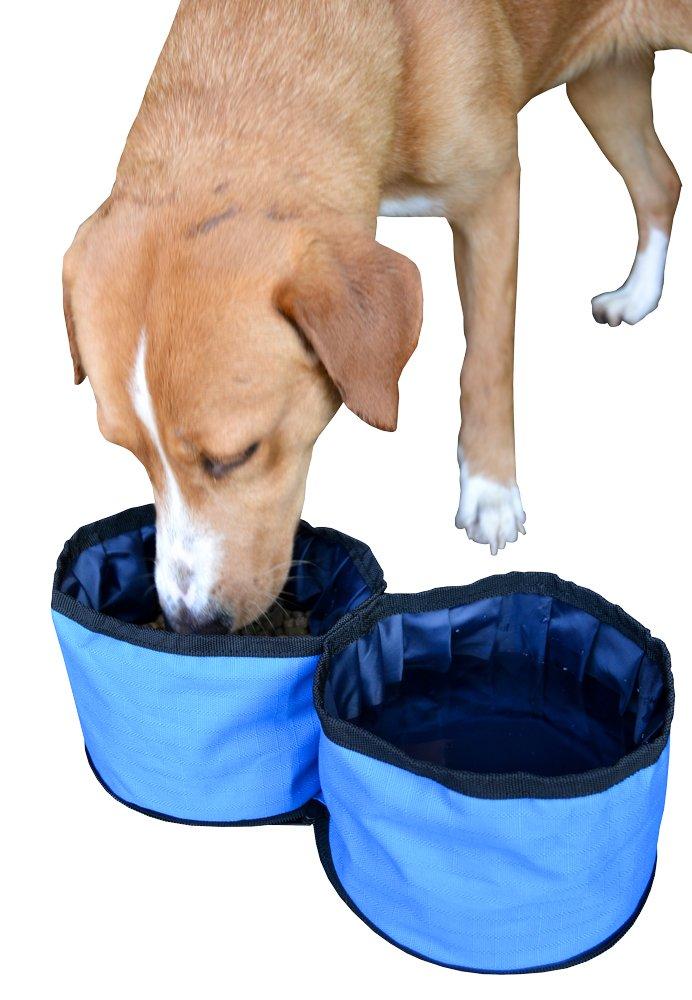 [Australia] - ABO Gear Travel Double Diner Bowl for Pets 